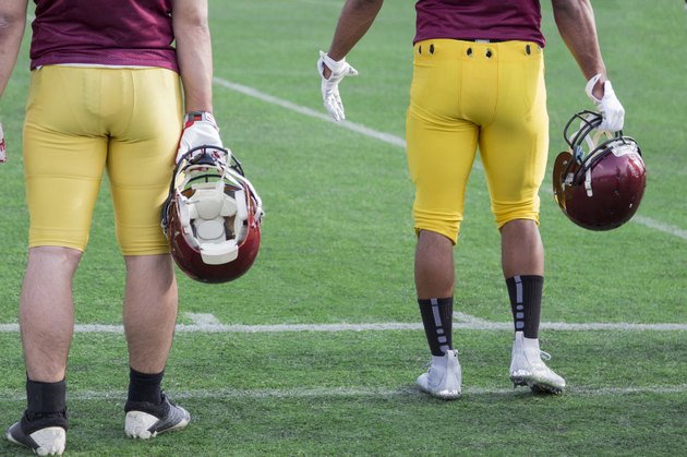 American football players
