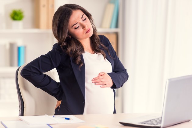 Pregnant Business Woman