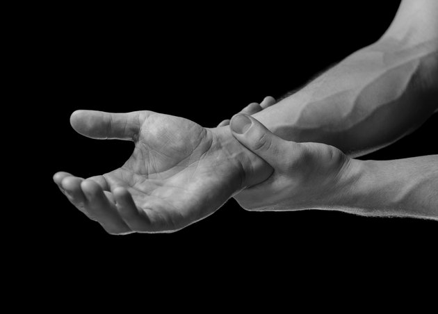 Pain in wrist area