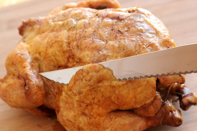 How to Roast a Whole Chicken on a Weber Grill | Livestrong.com