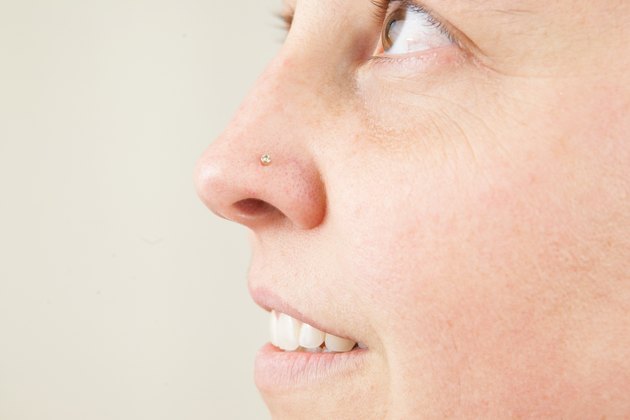 How To Put In A Curved Nose Ring