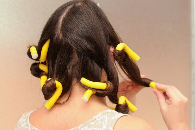 how-to-curl-hair-with-foam-rollers-livestrong