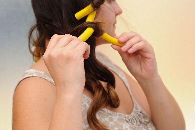 how-to-curl-hair-with-foam-rollers-livestrong