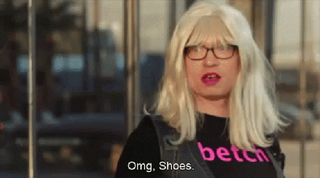 OMG, shoes