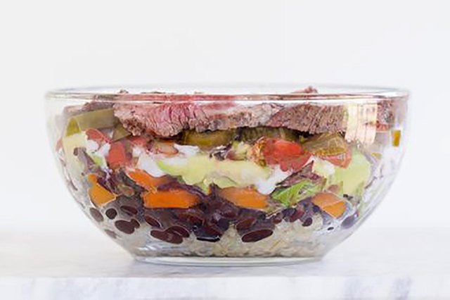 Sirloin Tip Steak and Brown Rice Bowl