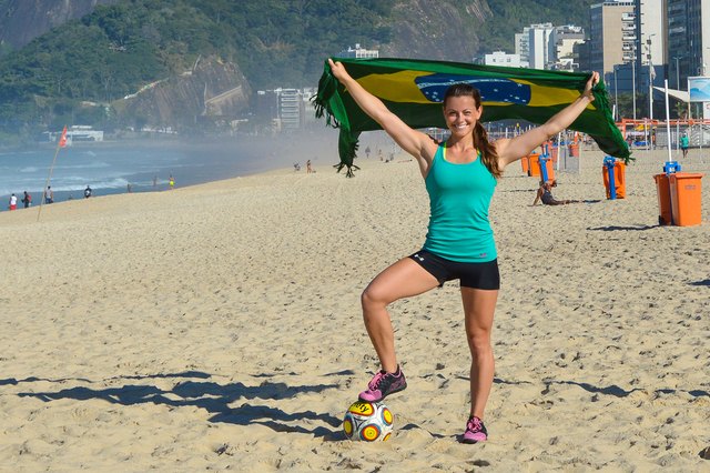 The Brazilian Booty Beach Workout | Livestrong.com