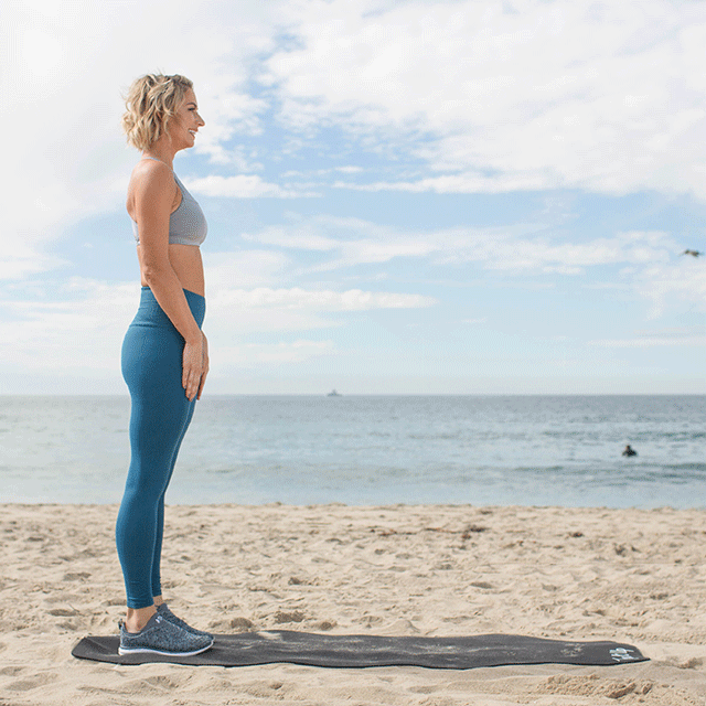 tone it up bikini walkout and plank jack
