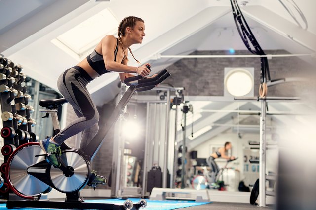 30 minutes of stationary bike