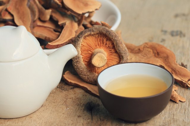 Ganoderma lucidum hot tea