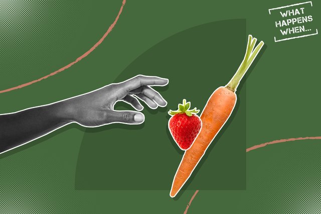 what happens if you eat a lot of fruit and vegetables