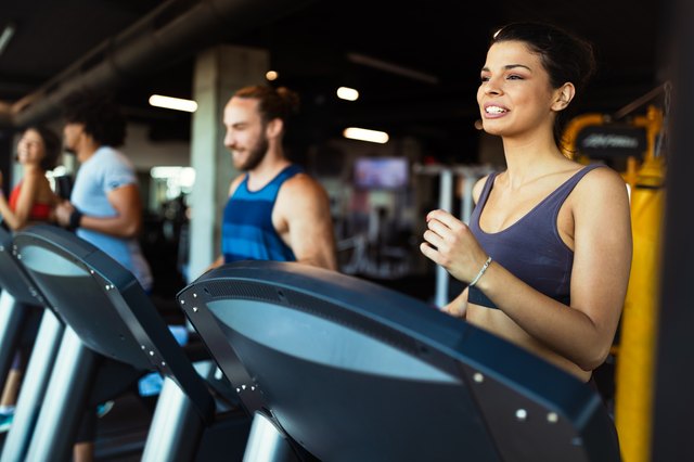 Woman exercising to fight belly bloat