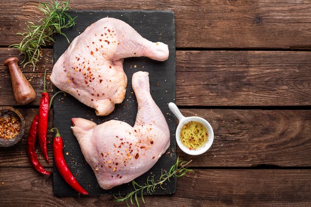 How To Grill Chicken Leg Quarters On A Gas Grill Livestrong
