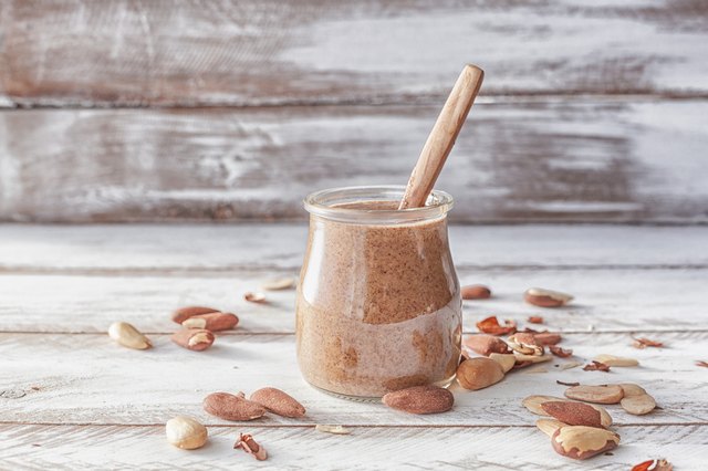 Homemade almond butter