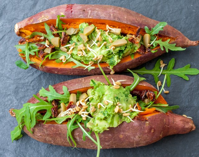 Healthy Toppings For A Baked Sweet Potato Livestrong 8706