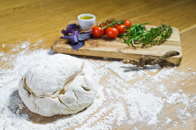 2-Ingredient Pizza Dough Recipe With Self-Rising Flour | Livestrong.com