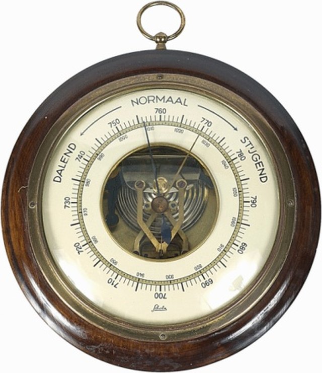 Barometric Pressure Pain Chart