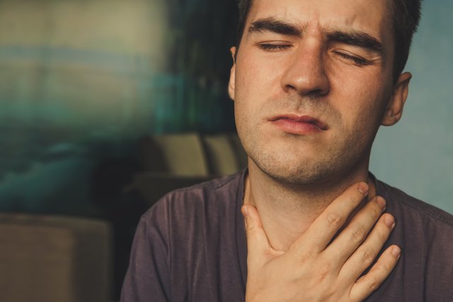 causes-of-a-painful-neck-and-sore-throat-livestrong