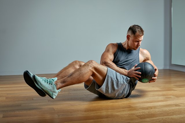 Forget Russian Twists — this 10-minute stability ball workout