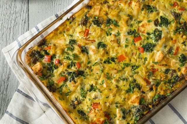 How to Prepare a Make-Ahead Egg Casserole | livestrong