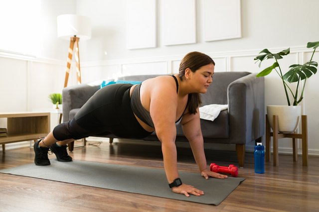 Beginner home workout online for obese