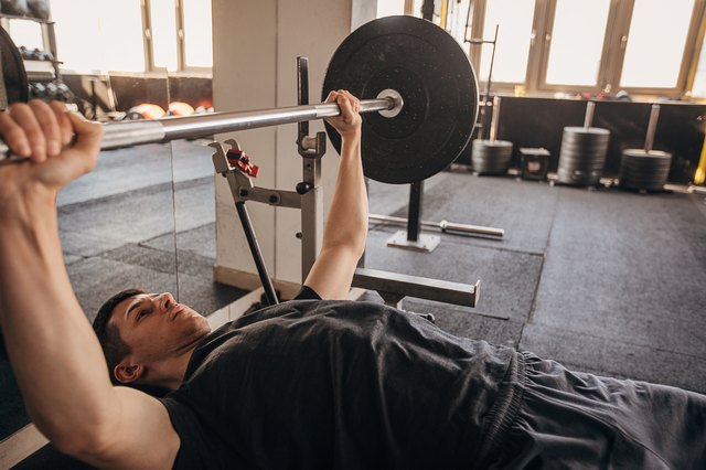 Using a curl best sale bar for bench press