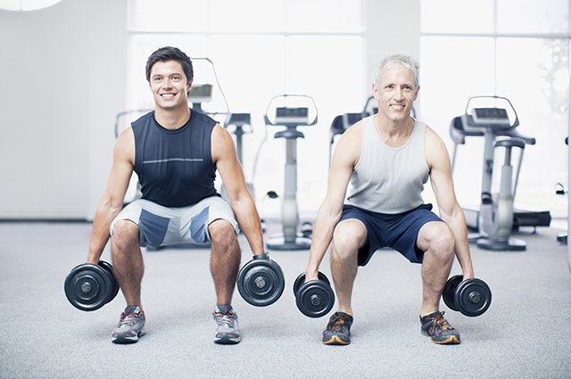 Training with dumbbells