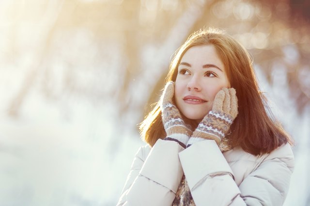 Portrait of a beautiful young woman