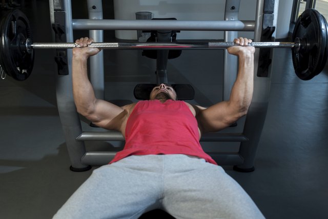 Bench Press At Gym