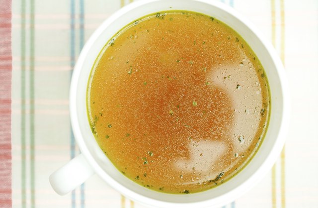 Broth, bouillon, clear soup