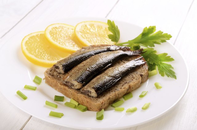 Sprats sandwiches