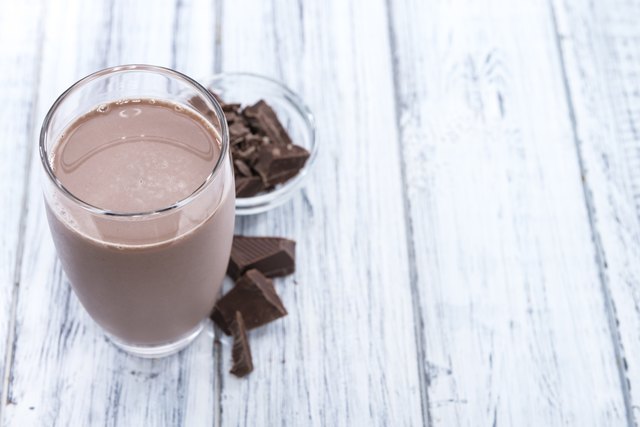 Fresh made Chocolate Milk