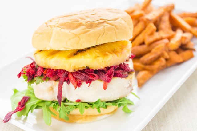 Hawaiian Tuna Burger