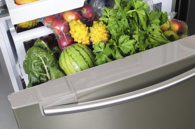 Fresh vegetables and fruits.