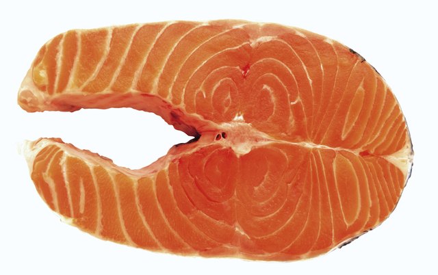 Slice of salmon