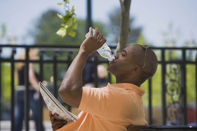 Man sitting outdoors