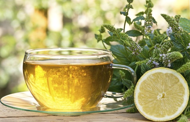 tea with peppermint
