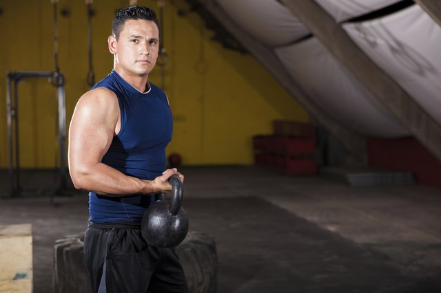 Enjoying my crossfit workout