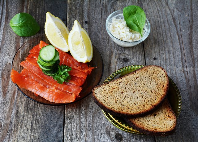 Healthy food plate. Ingredients for sandwich