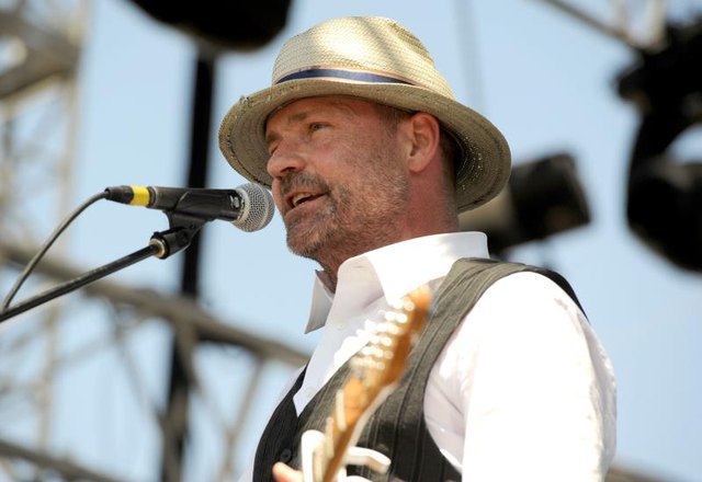 INDIO, CA - APRIL 17: Musician Gordon Downie performs during Day 3 of the Coachella Valley Music & Arts Festival 2011 held at the Empire Polo Club on April 17, 2011 in Indio, California. (Photo by Frazer Harrison/Getty Images)