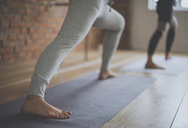 Diversity People Exercise Class Relax Concept