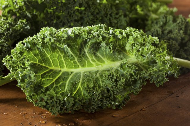 Healthy Raw Green Kale