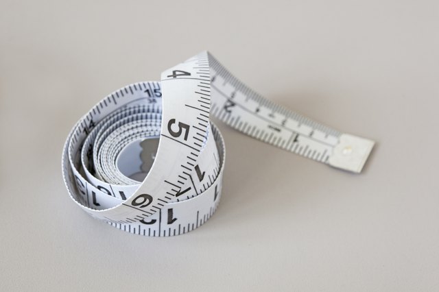 simple white measuring tape