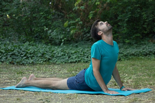 Yoga Cobra position