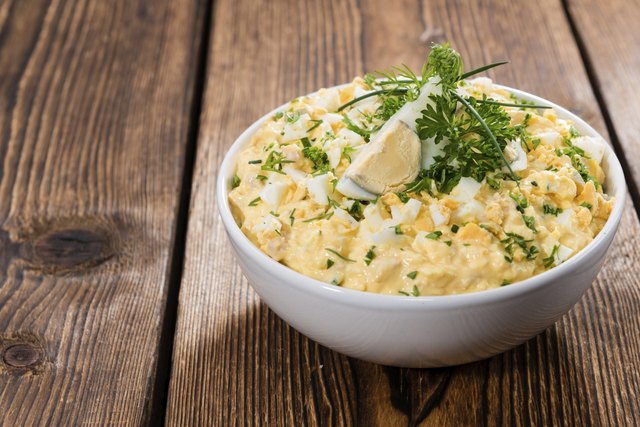 Portion of Egg Salad