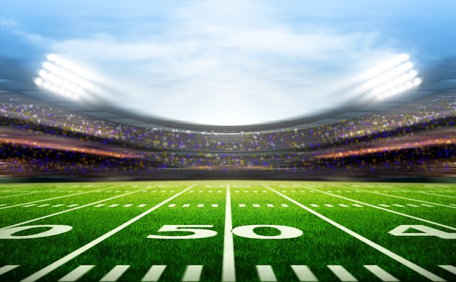 light of american stadium