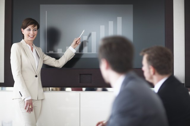 Business colleagues in meeting
