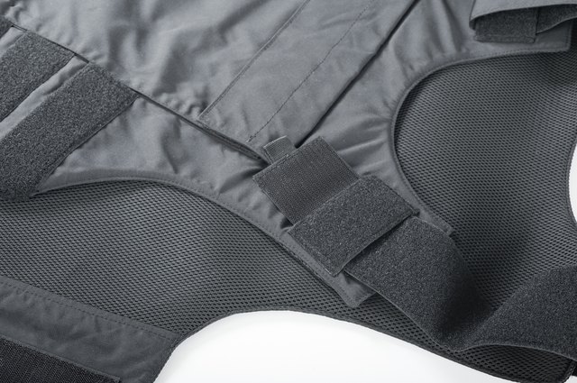 Bulletproof vest isolated