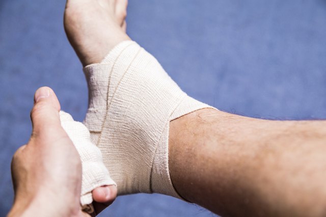 Cycling on a Swollen and Sprained Ankle | Livestrong.com