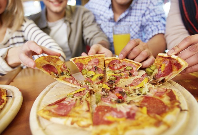 Appetizing pizza