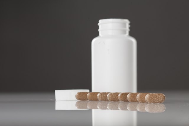 bottle and supplements